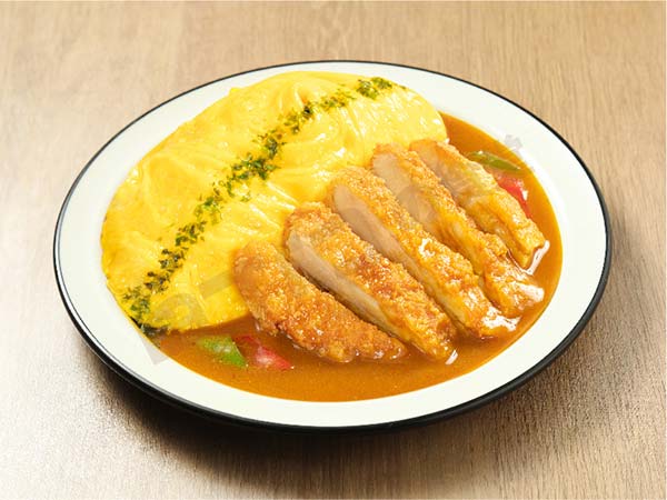 勁脆雞排咖喱蛋包飯